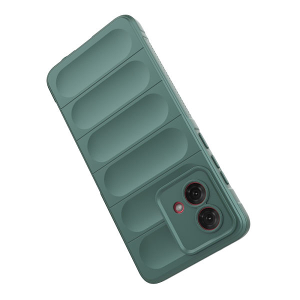 SKALO Motorola Moto G84 5G Rugged Bumpers TPU-Skal Grön