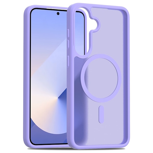 SKALO Samsung S25+ Skin-touch Hybrid Skal - Lila Lila