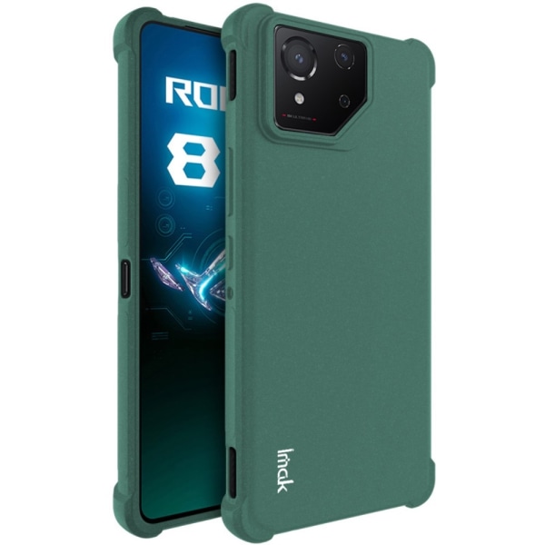 IMAK Asus ROG Phone 8 Pro 5G Ekstra stærk TPU-cover - Grøn Green