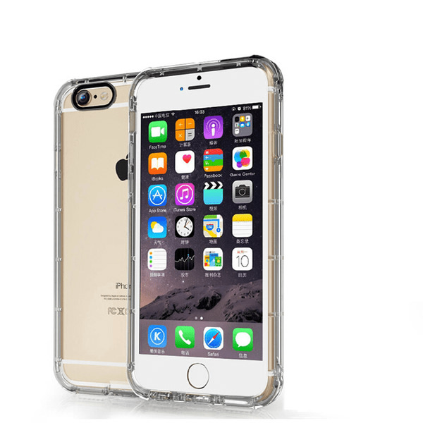 Extra tåligt silikonskal iPhone 6/6s - fler färger Blå