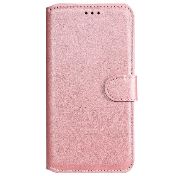 SKALO Samsung A33 5G Classic Pungetui - Rosa guld Pink gold