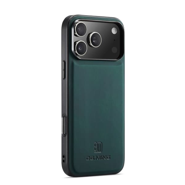 DG MING Premium PU-læder Hybrid Cover til iPhone 18 Pro Max - Grøn Green