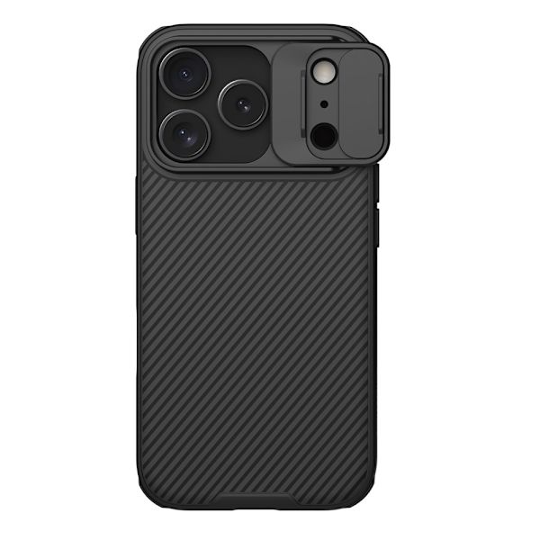 NILLKIN iPhone 17 Pro Max Camshield Pro Cover - Sort Black