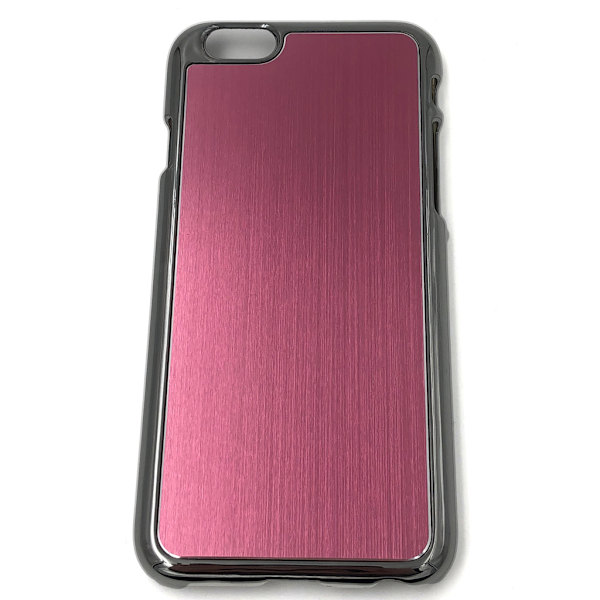 Skal med metallplatta till iPhone 6/6S - fler färger Cerise