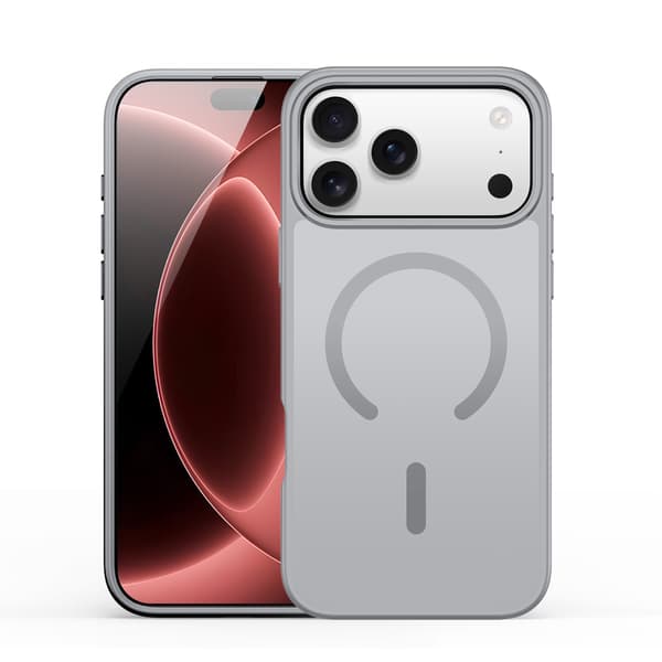 DUX DUCIS Yind Series Matte Finish Cover til iPhone 18 Pro - Grå Grey