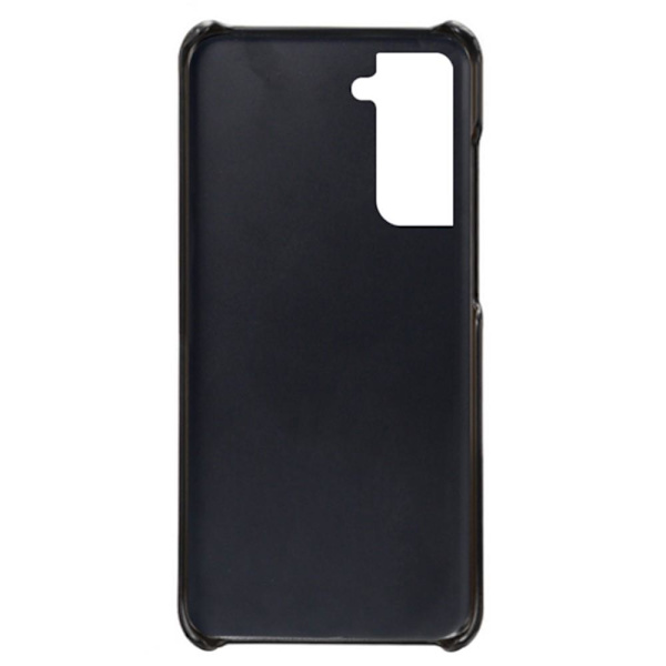 SKALO Samsung S22+ PU-nahkainen Korttikotelo - Musta - Valitse väri Black