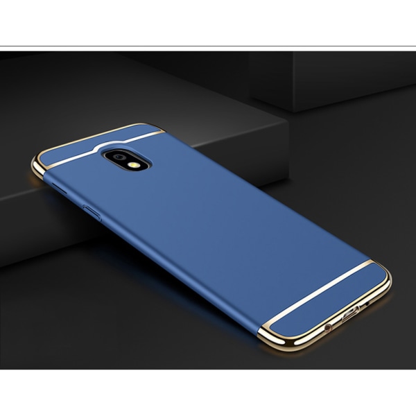 Design-kansi 3 in 1 kultareuna Samsung Galaxy J5 2017 -puhelimelle - enemmän eläimiä Black