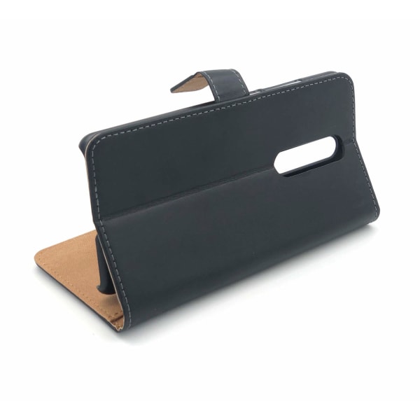 SKALO Xiaomi Mi 9T/9T Pro Lompakkokotelo Aitoa nahkaa - Valitse väri White
