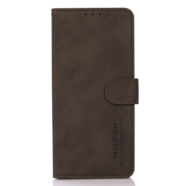 SKALO Asus ROG Phone 7 5G KHAZNEH Pungetui i PU-læder - Brun Brown