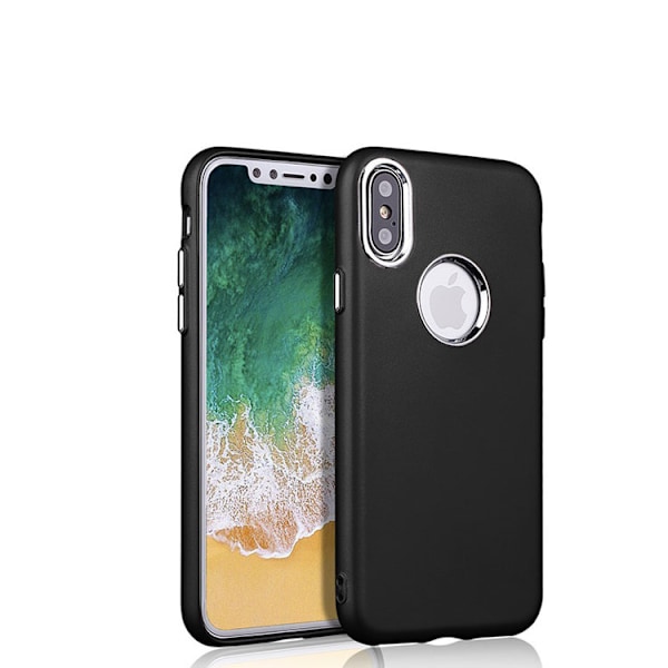 iPhone X/Xs | TPU-Skal Metallknappar - fler färger Rosa