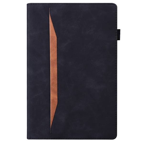 SKALO Samsung Tab A9+ PU-læder Flip Cover - Sort Black