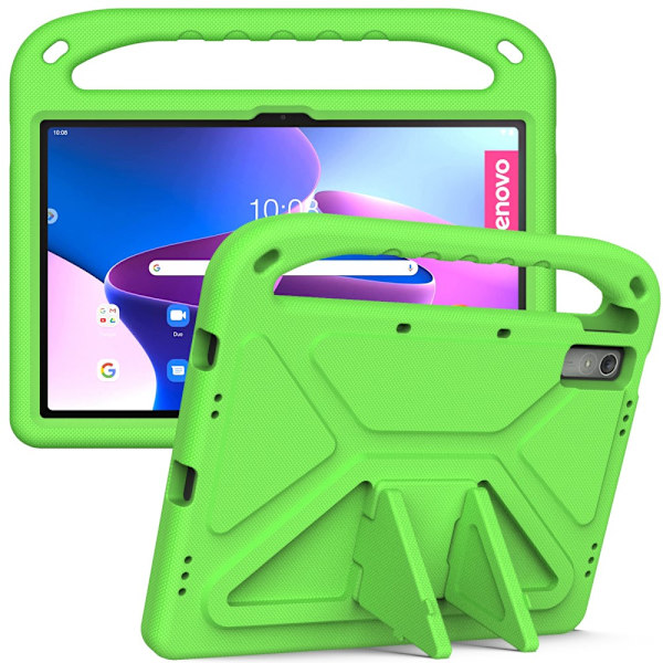 SKALO Lenovo Tab P11 Gen 2 Børneskal med håndtag og stativ - Grøn Green