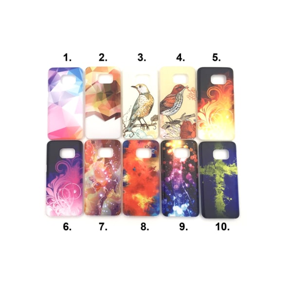 Skal med motiv Samsung S7 MultiColor #9