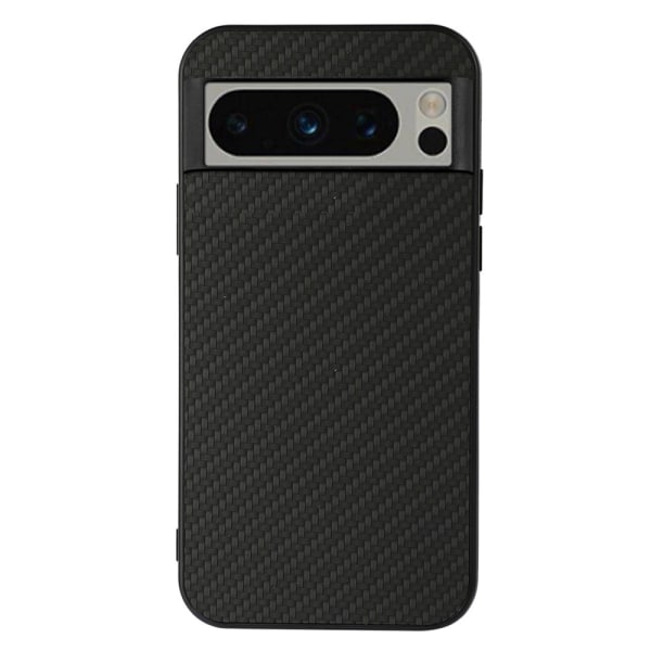 SKALO Google Pixel 8 Pro Carbon Fiber TPU cover - Sort Black