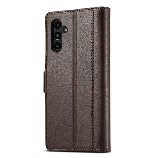 SKALO Samsung A14 4G/5G LC.IMEEKE Pungetui i PU-læder - Brun Brown