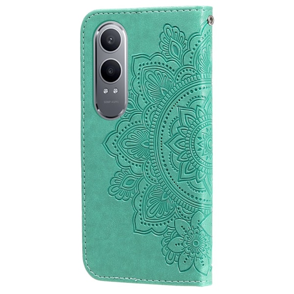 SKALO OnePlus Nord CE4 Lite 5G Mandala Flip Cover - Turkis Turquoise