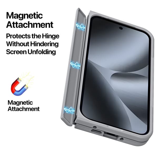 DUX DUCIS Yind Series Matt Finish Skal för Google Pixel 11 Pro Fold - Grå grå