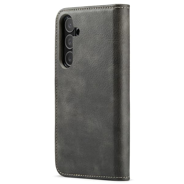 DG MING Samsung S25 FE 2-i-1 Magnet Plånboksfodral - Grå grå