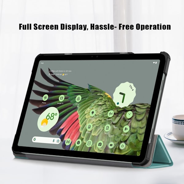 SKALO Google Pixel Tablet Trifold Fodral - Grön Grön