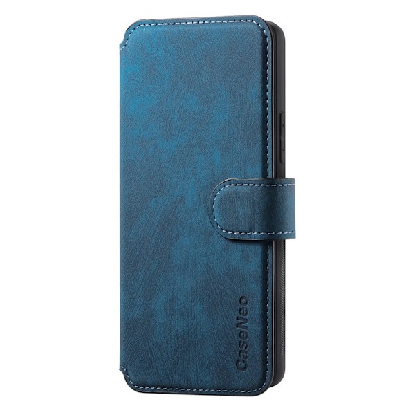 SKALO Samsung S25 Edge CASENEO MW-03 Flip Cover - Mørkeblå Dark blue