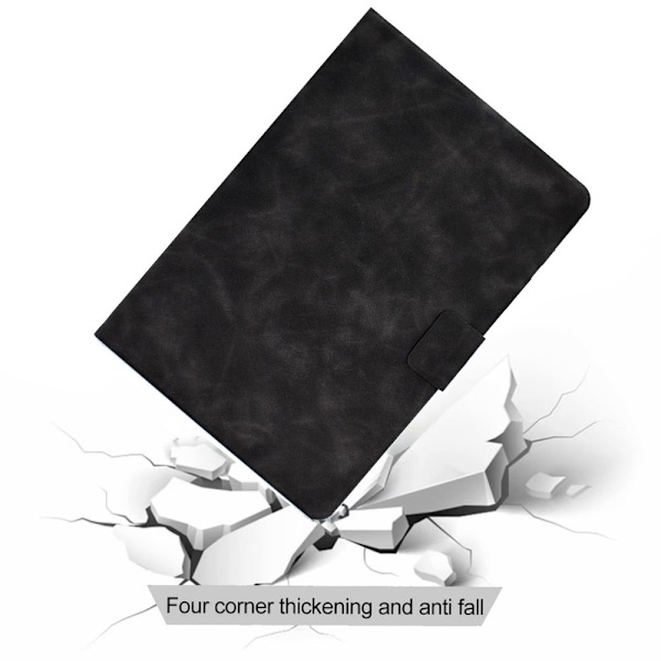 SKALO iPad 11" (2025) PU-nahkainen Lompakkokotelo - Harmaa Grey