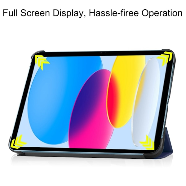 SKALO iPad 11" (2025) Trifold Fodral - Blå Blå