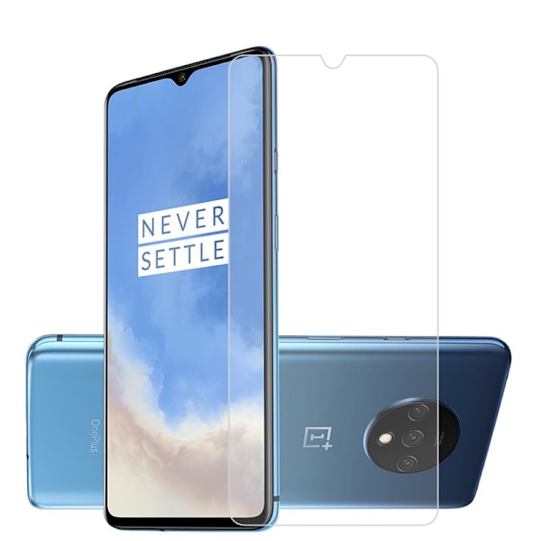 2-PACK SKALO OnePlus 7T Skärmskydd i Härdat glas Transparent