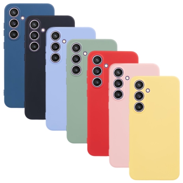 SKALO Samsung S24 FE Ultratunn TPU-Skal - Fler färger Gul