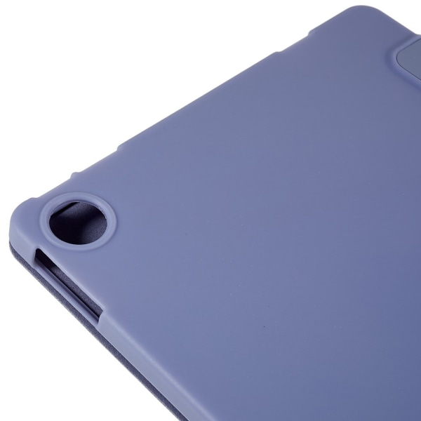 SKALO Lenovo Tab M10 Plus 10.6" (Gen 3) Trifold Flip Cover - Lil Purple