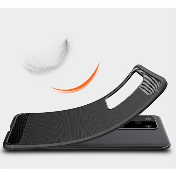 Stöttåligt Armor Carbon TPU-skal Samsung S20 Ultra Red