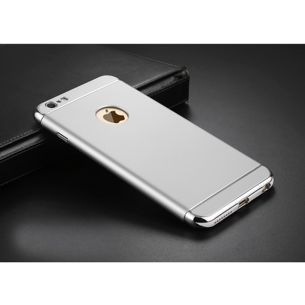 Design skal 3 i 1 guldkant till iPhone 6/6S PLUS - fler färger Silver