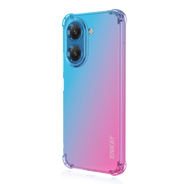 SKALO Xiaomi Redmi A5 4G ENKAY Gradient Extra strong TPU Skal - Blå-Rosa multifärg