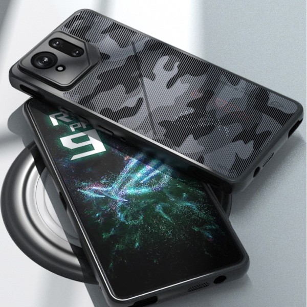 SKALO Asus ROG Phone 9 Pro 5G IBMRS Heavy Duty Shockproof Suojakuori - Musta Black