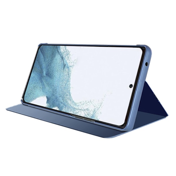 SKALO Samsung A05s 4G Clear View Flip Cover - Guld Gold