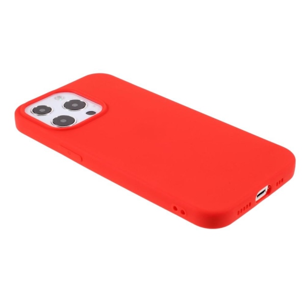 SKALO iPhone 13 Pro Max Ultraohut TPU-kuori - Valitse väri Red