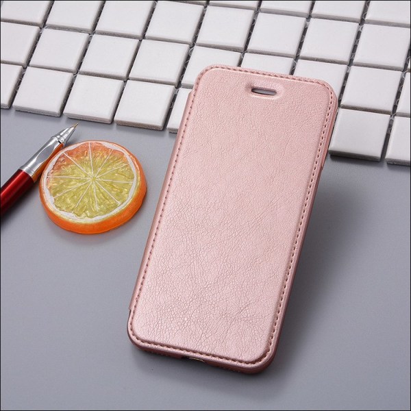 SKALO iPhone 7/8 Plånboksfodral TPU Ultraslim design - Fler färger Rosa