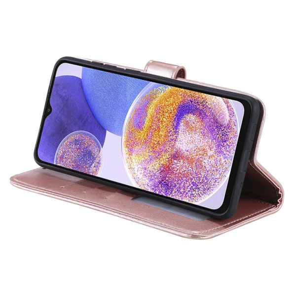 SKALO Samsung A23 5G Mandala Plånboksfodral - Roséguld Rosa guld