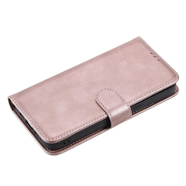 SKALO Samsung S25 Edge 2-in-1 Magneettinen Irrotettava Lompakkokotelo - Ruusukulta Pink gold