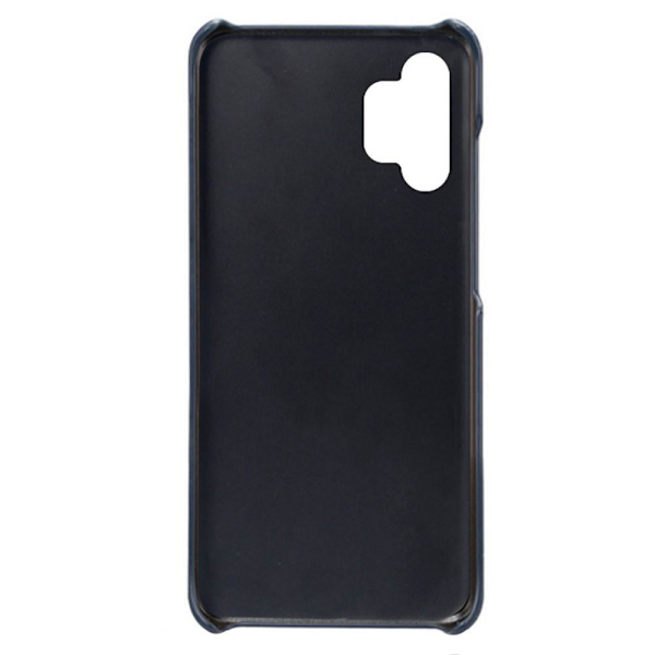 SKALO Samsung A13 4G PU-nahkainen Korttikotelo - Sininen Blue