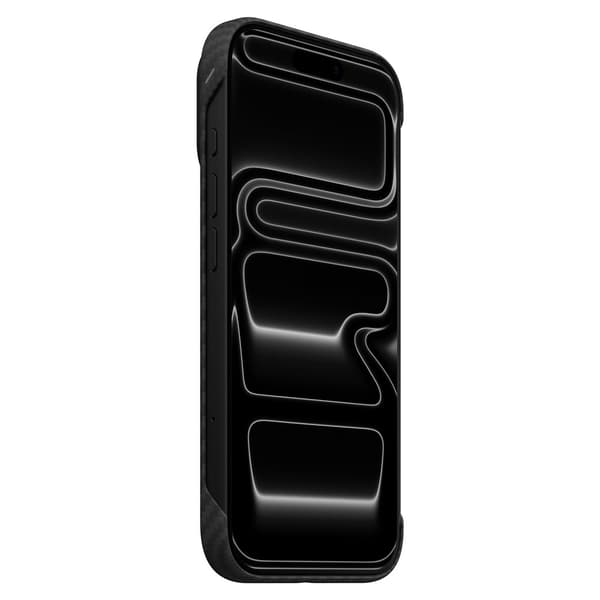 AULUMU Aramid Fiber Cover til iPhone 18 Pro - Sort Black