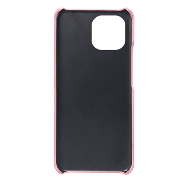 SKALO Xiaomi Mi 11 Lite PU-Läder Korthållare Skal - Roséguld Rosa guld