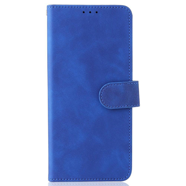 SKALO Xiaomi 11T/11T Pro Matt PU-Läder Plånboksfodral - Blå Blå