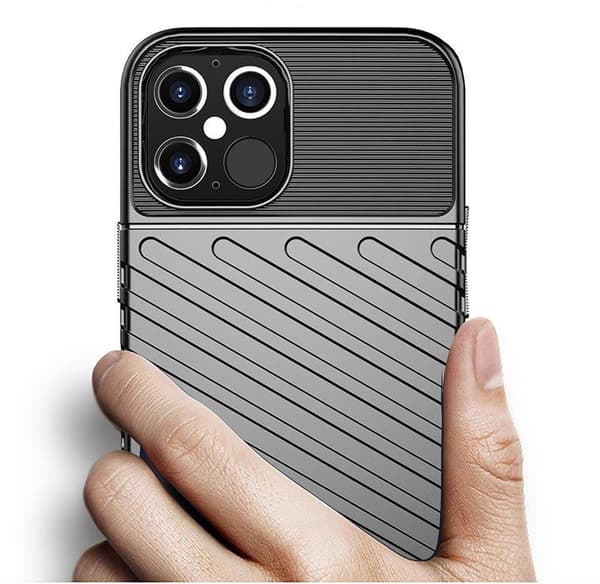 Armor Thunder Skal iPhone 12 Black