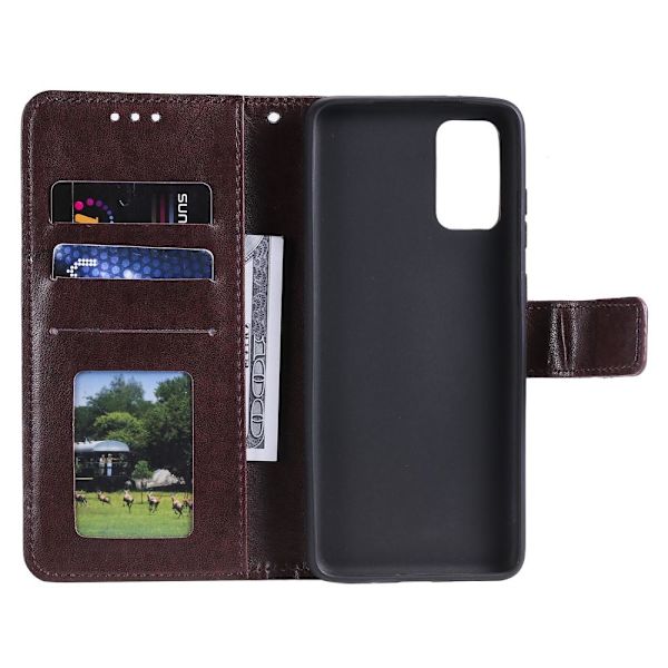 SKALO Samsung A53 5G Mandala Flip Cover - Mørkebrun Dark brown