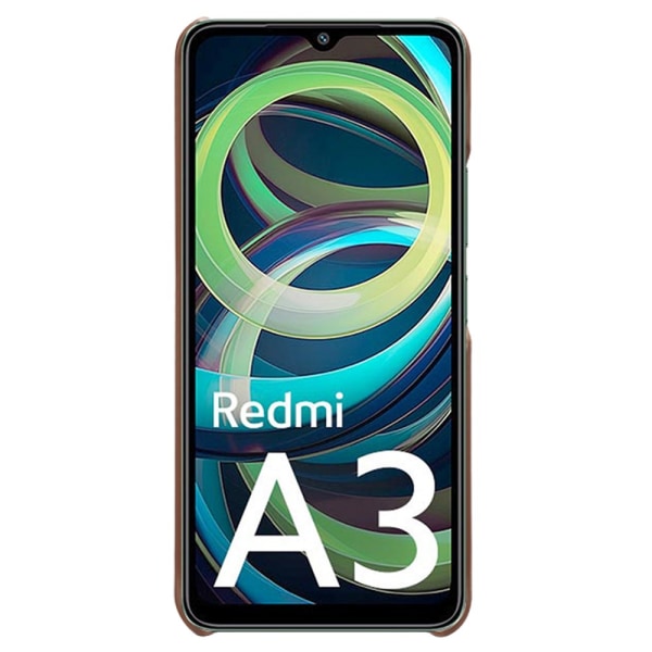 SKALO Xiaomi Redmi A3 PU-Läder Skal - Brun Brun