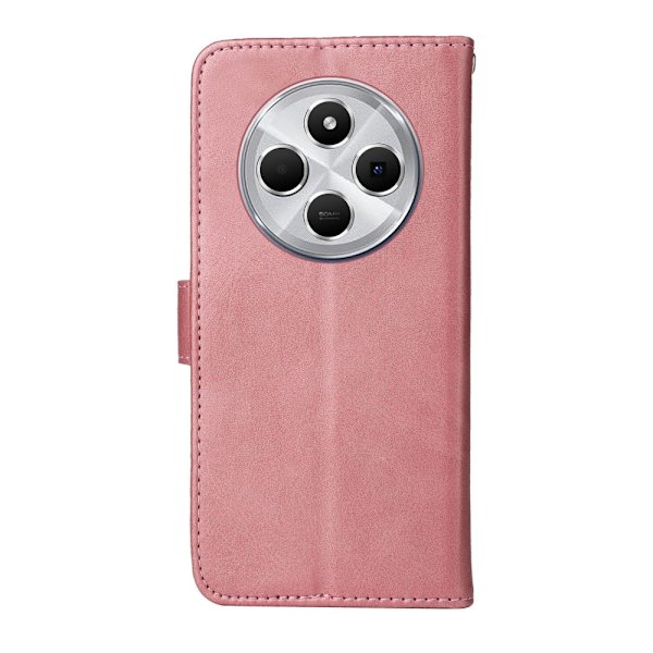 SKALO Xiaomi Redmi 14C PU-nahkainen Lompakkokotelo - Valitse väri Pink