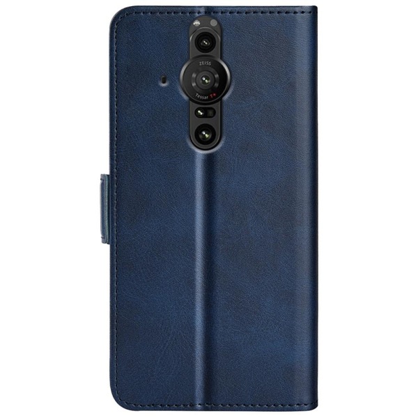 SKALO Sony Xperia PRO-I Premium Wallet Flip Cover - Blå Blue