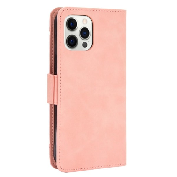 SKALO iPhone 13 Pro 6-SLOT Pung Etui - Pink Pink