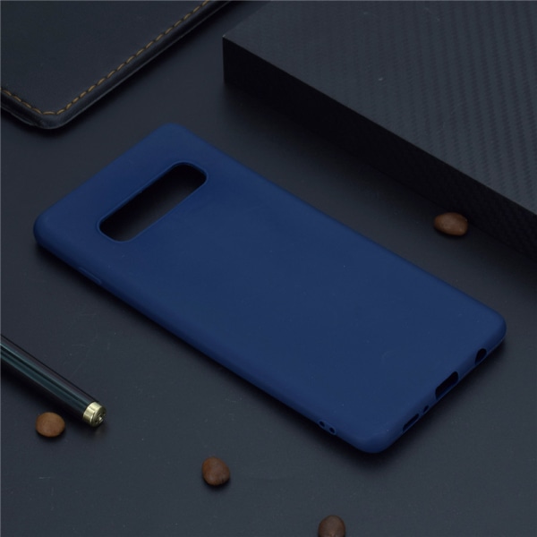 SKALO Samsung S10 Plus Ultraohut TPU-kuori - Valitse väri Blue