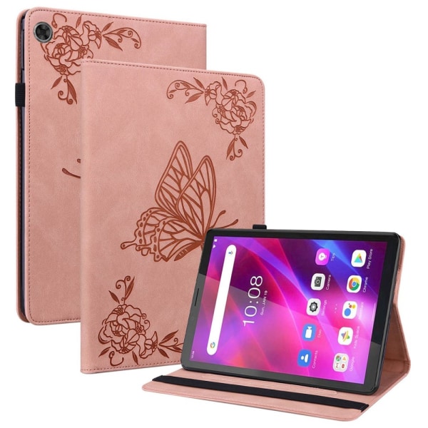 SKALO Lenovo Tab M7 (Gen 3) Mandala Butterfly Flip Cover - Pink Pink